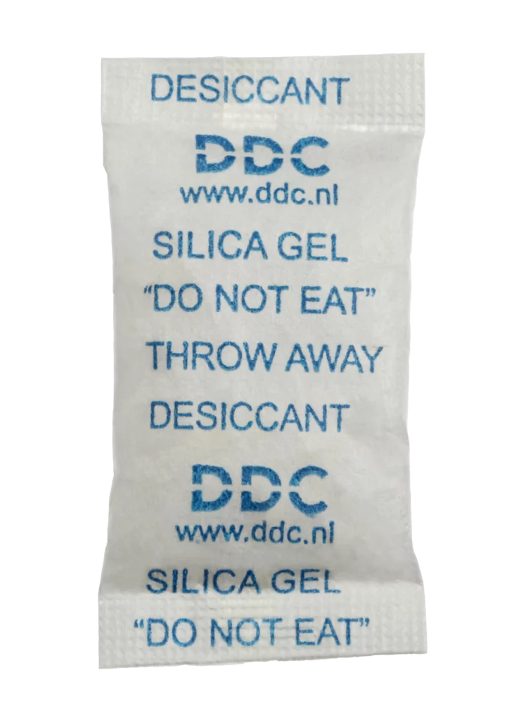 Wisesorb 30-Pack 10 Gram Silica Gel Packets – Color Indicating Food Grade Desiccant